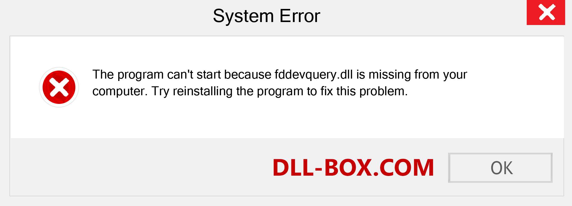  fddevquery.dll file is missing?. Download for Windows 7, 8, 10 - Fix  fddevquery dll Missing Error on Windows, photos, images